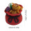 Christmas snowman and brown bear ornaments set 3