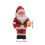 Christmas snowman and brown bear ornaments set 4