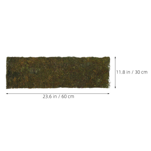 Vert Olive En Mousse Artificielle Velours Pour Ornements 1