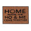 Xubond welcome door mat polyester black 2