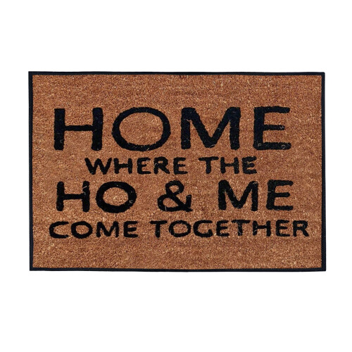 Xubond welcome door mat polyester black 1