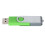 Μονάδα USB χωρίς καπάκι με κρίκο για μπρελόκ, περιστρεφόμενο USB Stick με σχεδιασμό LED 7