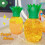 Plastik-Kaffeebecher mit Ananas-Design, 12 oz (ca. 355 ml) 2