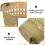 Lightweight Bamboo Dance Basket Backpack Handcrafted Durable 4