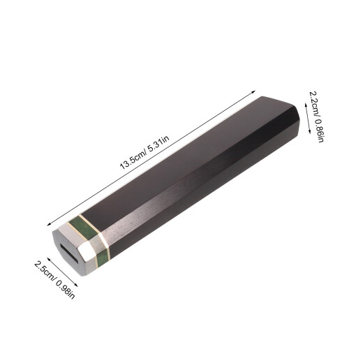 Black Wooden Handle Replacement Non-Slip Grip 1