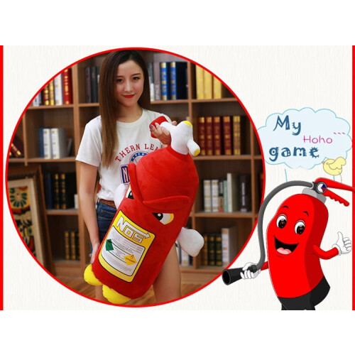 Fire Extinguisher Plush Pillow Toy for Kids 2