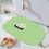 Tapis d'entrée textile XIUH pour la maison, mignon et créatif, 1 pièce 2
