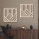 Rustic Wood Wall Art Abstract Farmhouse Decor White 5