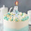 Snowflake Number Candles 0-9 for Cake Decoration 2
