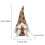Ensemble de décorations de bureau en forme de gnome de Noël 3