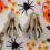 Hand Skeleton Desktop Ornament Pair for Halloween 2