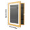 A4 Flip Table with Magnetic Frame and 2 Storage Frames 3