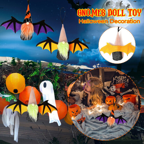 Faceless Doll Desktop Ornament Halloween Gnome 2 pcs 1