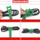 Reusable Microfiber Cable Ties 6 Inch, 60 Pack Adjustable Multicolor Wire Organizer Straps 4