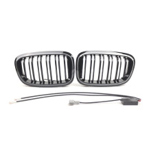 Grade de Estilo Esportivo com LED de Linha Dupla para-Choque Dianteiro Do para  Série 1 F20 2011-2014 51137239022 51137239021