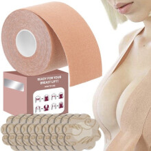 Tape lifting / supporting the bust