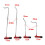 4 Pcs Special Hook Set for Car Repair, Metal Combination Tool Kit with Customized Case 6