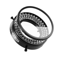 Microscoopringlamp, GePolariseerde Ringlamp, Verstelbare 72 LED-Ringlichtbron, Anti-Verblinding, Elimineert Reflectie
