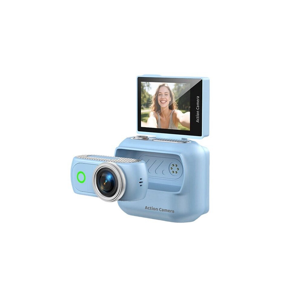 Sports Camera 1080P Clear Recording Vlog Recorder Flip Screen Anti Shake Student Travel Camera Portable A 6033381175054