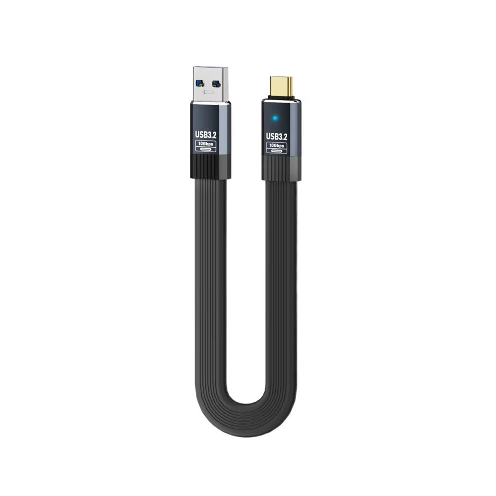 Male To Male Usb3.2 Type-A To Type-C Cable Fast Charging 36W Data Flexible 20Cm Usb-A To Usb-C Cord Hdd Box A 6033967218311
