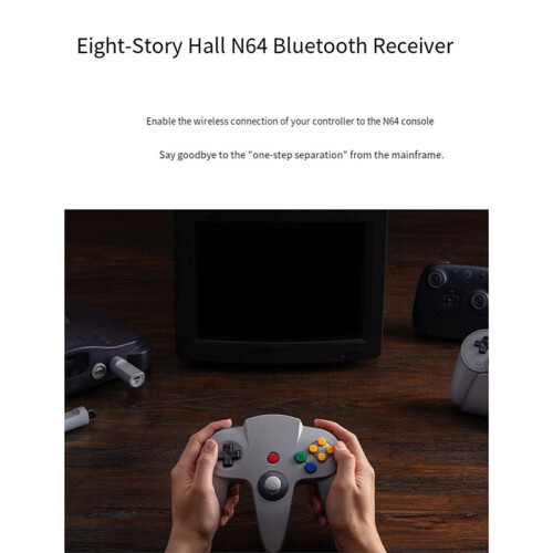 8BitDo N64 for PS4/PS5  Receiver Compatible for  Pro/Orion/Pro 3 Controllers Receiver 2