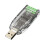 Placa de Conexão Conversora Industrial USB para RS485 RS232 com Proteção e Upgrade para Módulo de Comunicação Serial 1