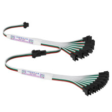 2 Modules Amplificateurs de Signal Miniatures (1 Femelle Vers 8 Mâles, 3 Broches) pour Ruban LED