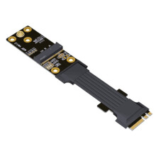ADT-Link M.2 Key A.E. WiFi Card Extension Cable PCI-E 4.0 X1 Flexible Riser
