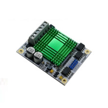 60A High Power Dual Channel Motor Drive Module Board H-Bridge Optocoupler Isolation PLC Motor Speed Control