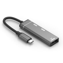 Upgrade USB Hub Type-C to 4K 120HZ -Compatible USB Data 60W PD Type-C Charging Adapter USB-A Docking Station
