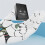USB2.0 Printer Sharing Device 2 in 1 Out Printer Sharing Device 2-Port Manual KVM Switching Splitter Hub Plug and 6