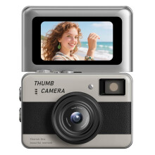 6800W Pixels  CCD Camera Portable HD One-Touch Photo Capture Ultra-Clear Thumb-Sized Camera with Flip-Cover Design