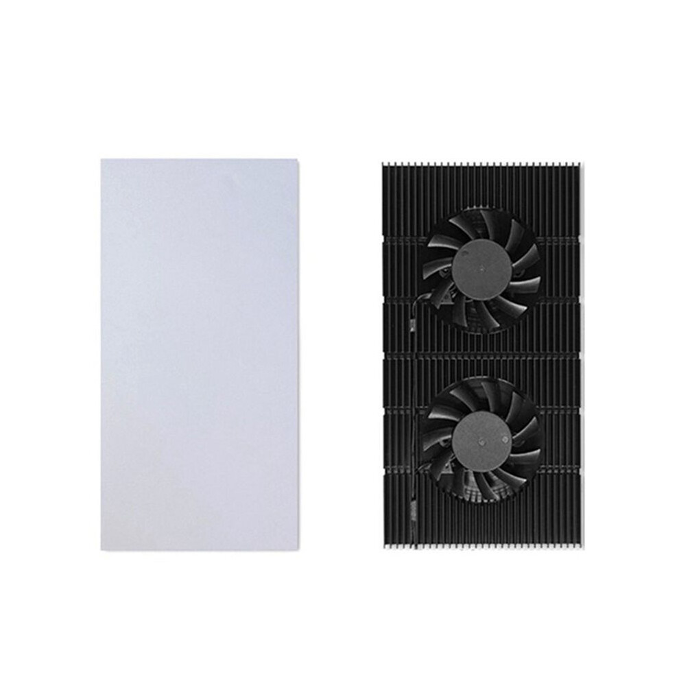 Gpu Backplane Radiator Video Memory Vram Radiator Panel Alloy Aluminum Cooling Backplate For Rtx 3090 3080 3070 Series Black 6031487739613
