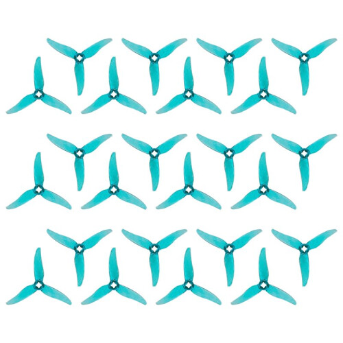 24 Unidades de Hélice 3520 3.5X2X3 de 3,5 Polegadas com 3 Pás para Drones FPV de Corrida Freestyle e Cinewhoop de 3 Polegadas A
