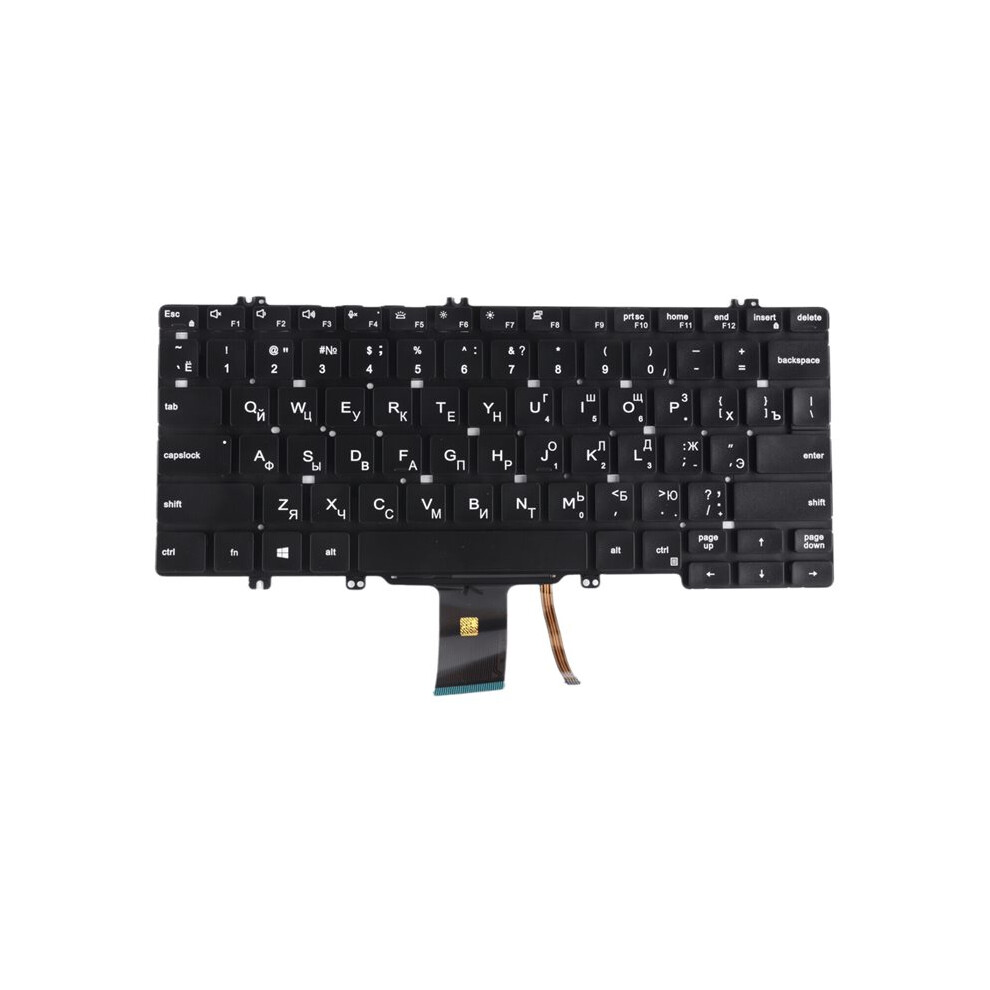 Russian Backlight Keyboard For Latitude 7300 5300 5310 2-In-1 717T4 4Pphf Ru Layout Replacement Backlit Keyboard 4712988007808