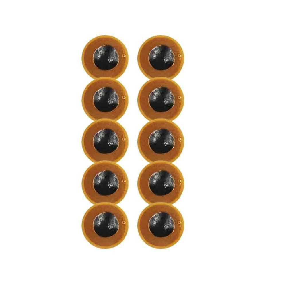 Saudism 10Pcs 6Mm Nxp Ntag213 Nfc Tags Programmable Rfid Stickers Round Waterproof Fpc Nfc Labels For Phones/Wearable