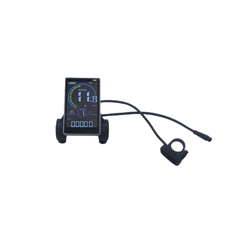 Electric Bicycle Display V680 24V 36V 48V 52V 60V Color E-Bike Display Ebike Conversion Kit Accessories Waterproof 6Pin 6032603753209