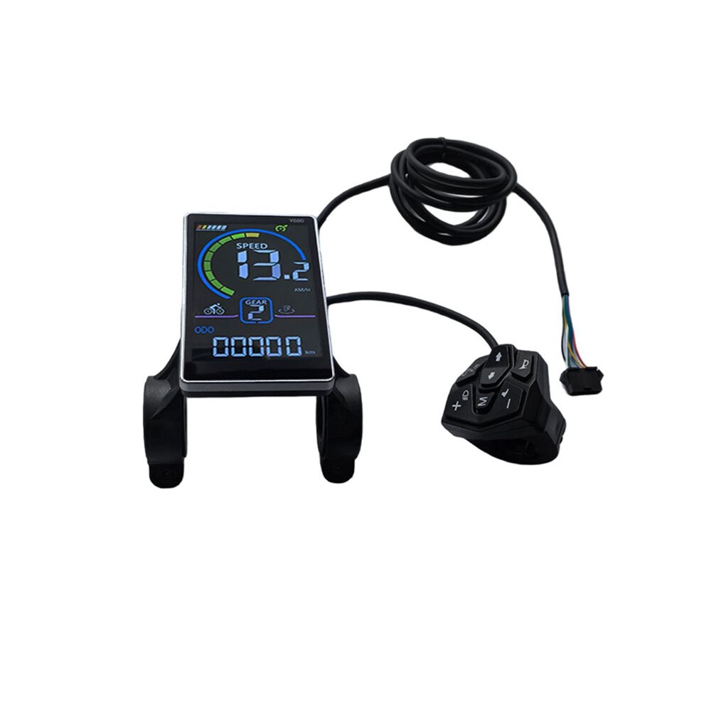 Electric Bike Lcd Display V680 Dk601 Scooter Lcd Panel Screen 24V 36V 48V 52V 60V Scooter Meter Sm Connector 4711459432521
