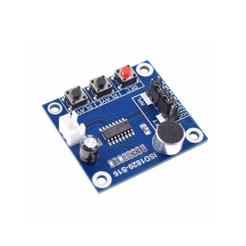 Isd1820 Voice Recording Module Telediphone Voice Board Diy Sound Recording Playback Module 6032462123847