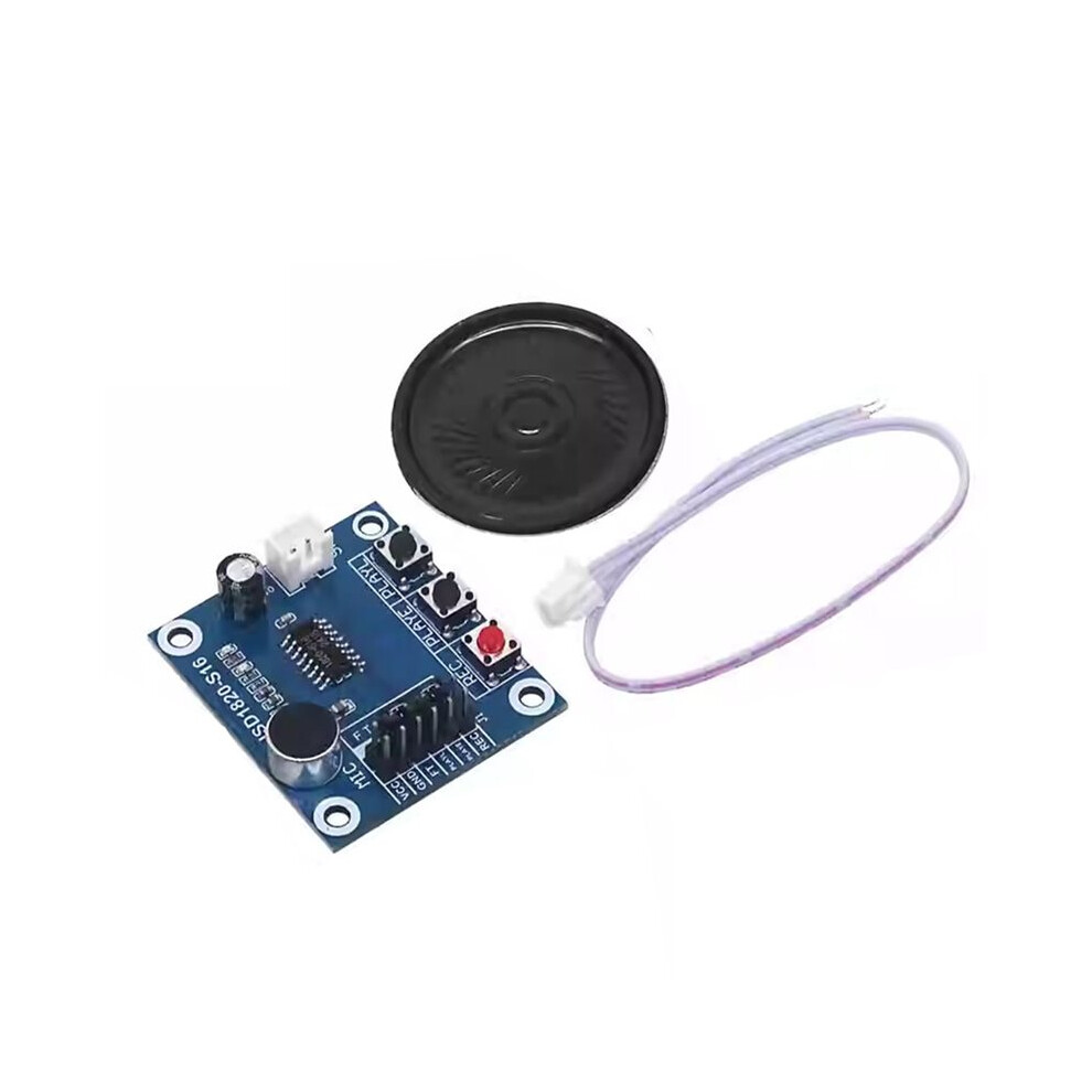 Isd1820 Recording Module Voice Board Kit With Microphone And Loudspeaker,Voice Playback Telediphone Module 4712913747649