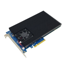 Carte D'Extension PCIe 4.0 PCIe Vers M.2 NVMe22110/2280/2242 X8 (4 Disques) PEX88024