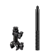 For X4 Motorcycle 1.1m Extension Rod Mount for Action Camera Invisible Selfie Stick for Insta360ONE R