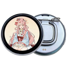 Insignia GIF Personalizable con Movimiento Electrónico Estilo Anime con 6.0, Pasador para Cordón y Soporte, Pantalla LED para Cosplay