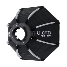 Ulanzi FOLD QS30 Softbox Octogonal de Liberación Rápida de 30 cm para Bowens para Fotografía, Luz de Vídeo COB, Softbox Plegable
