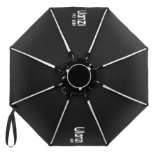 Ulanzi FOLD QS80 Softbox Ośmiokątny z Szybkim Montażem 80 cm do Mocowania Bowens do Fotografii i Wideo, Składany, z Lampą COB