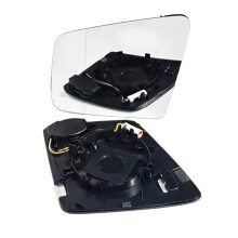Car Reversing Mirror Lens Mirror Glass Lens with Heating Blind Spot Monitoring for - W463 W166 X164 X166