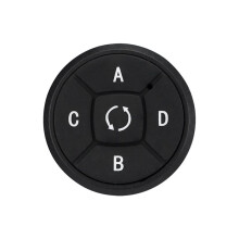 5-Key LED Light Wireless Remote Control 5CH Wall Paste Button for Electric Curtains Fans Wireless Control 433MHz