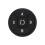 5-Key LED Light  Wireless Remote Control 5CH Wall Paste Button for Electric Curtains Fans Wireless Control 433MHz 1