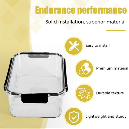 Camera Dry Box Clear Camera Protective Case Multifunctional Dustproof Sealing Drying Storage Box for DSLR Lens Flash L 1