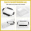Camera Dry Box Clear Camera Protective Case Multifunctional Dustproof Sealing Drying Storage Box for DSLR Lens Flash L 7